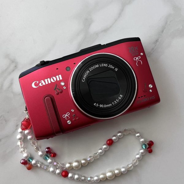 Canon Red and Burgundy Cameras-and-accessories