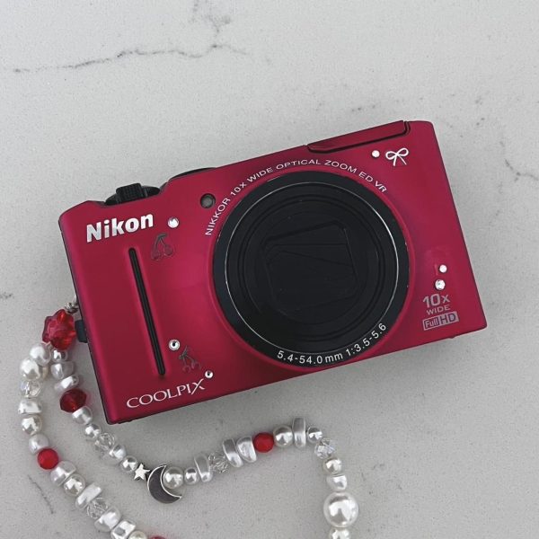 Nikon Burgundy and Red Cameras-and-accessories