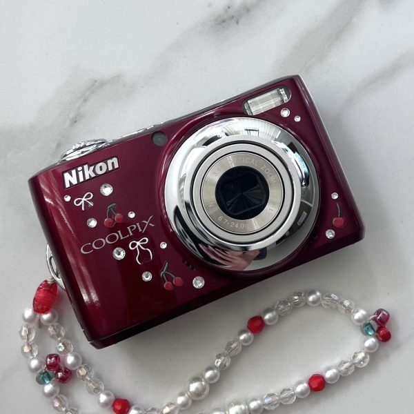 Nikon Burgundy and Red Cameras-and-accessories